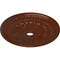 Ekena Millwork Palmetto Medallion (Canopies up to 7 5/8"), 31 1/2"OD x 3 5/8"ID x 1 3/4"P, Burnished Mahogany CM31PMBMC - alternate 4